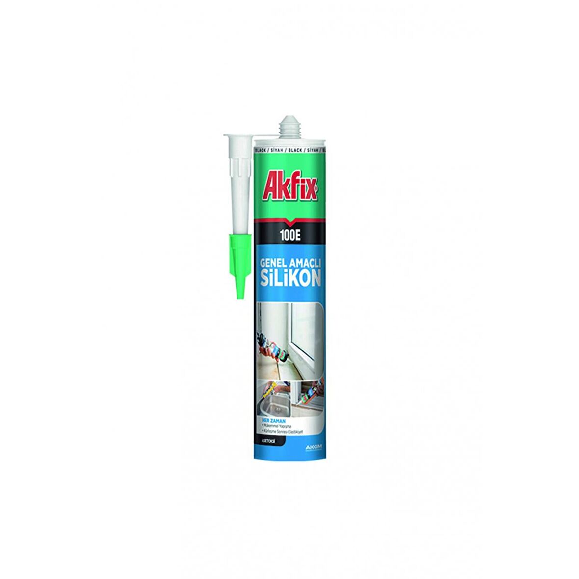 Silikon - Genel Amaçlı (Şeffaf)(100E)(280 ml)