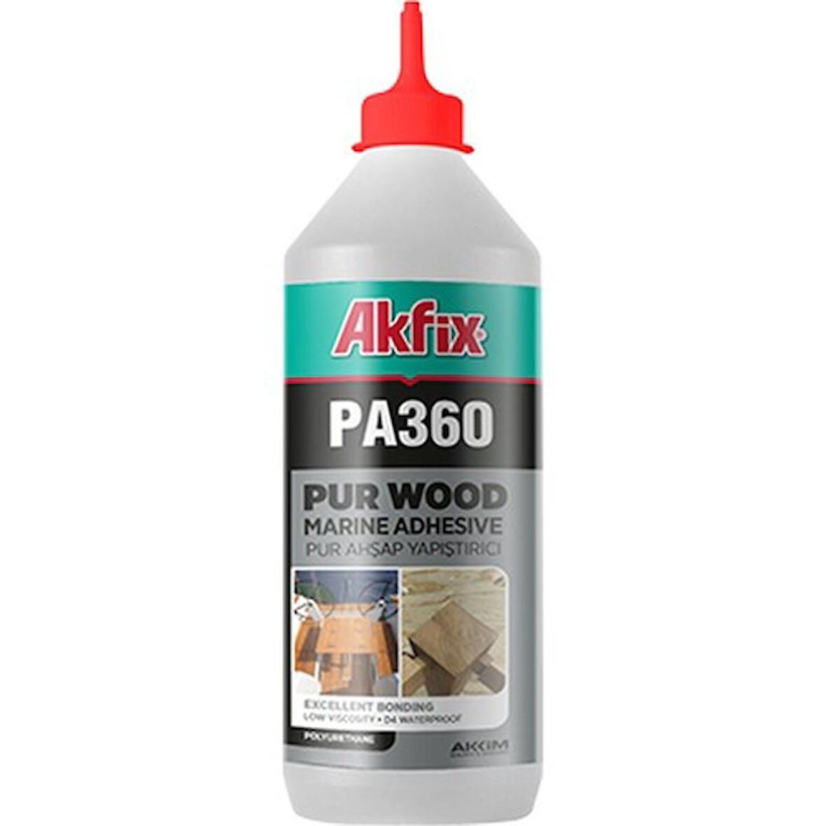 Akfix Pa360 Poliüretan Deniz Tutkalı 500ml/560gr