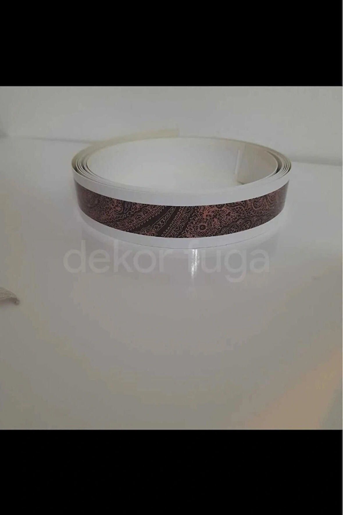Duvar Çıtası Kendinden Yapışkanlı 4 cm Sal Desen 1 Rulo 10 m