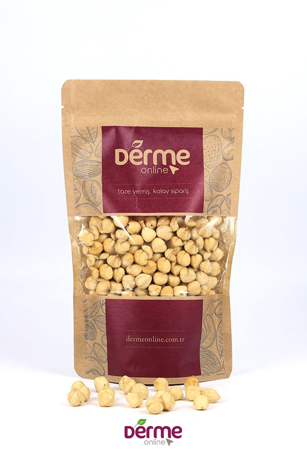 FINDIK İÇİ ÇİFTE KAVRULMUŞ GİRESUN 800 GRAM