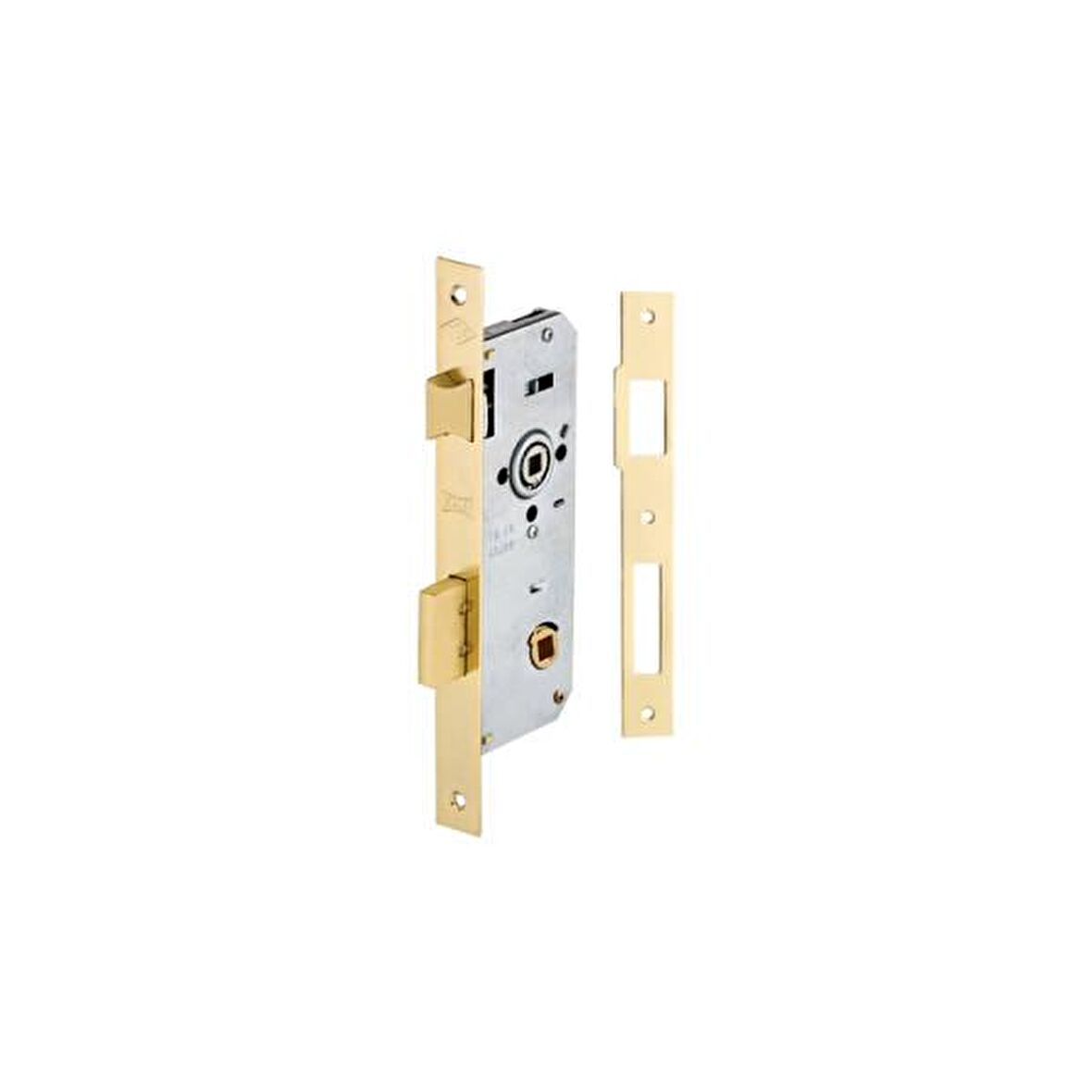 Kale Kilit 169R Wc Banyo 40 Mm Rozetli Delikli Sarı
