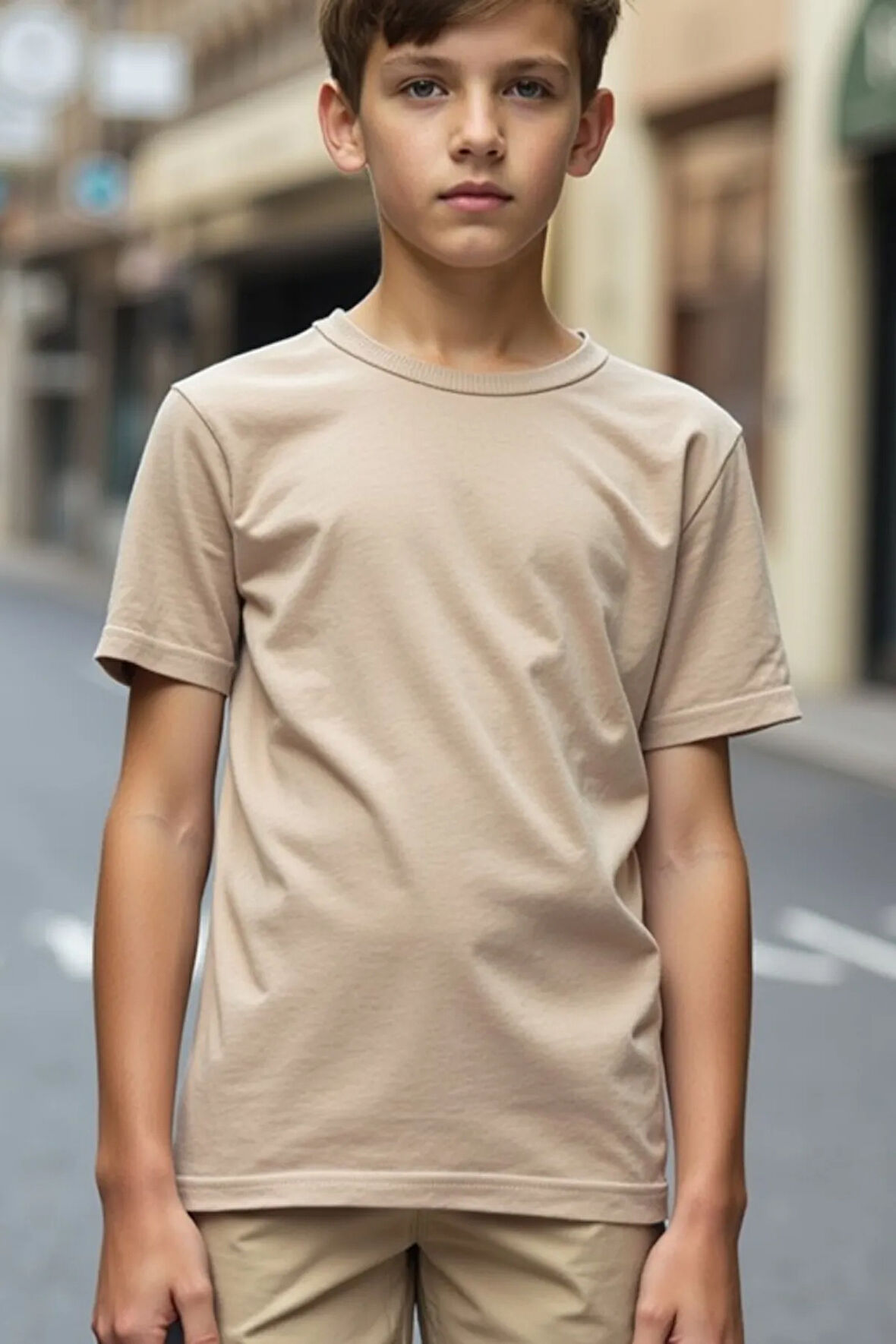 Vizon Çocuk T-shirt Unisex | %100 Pamuk |