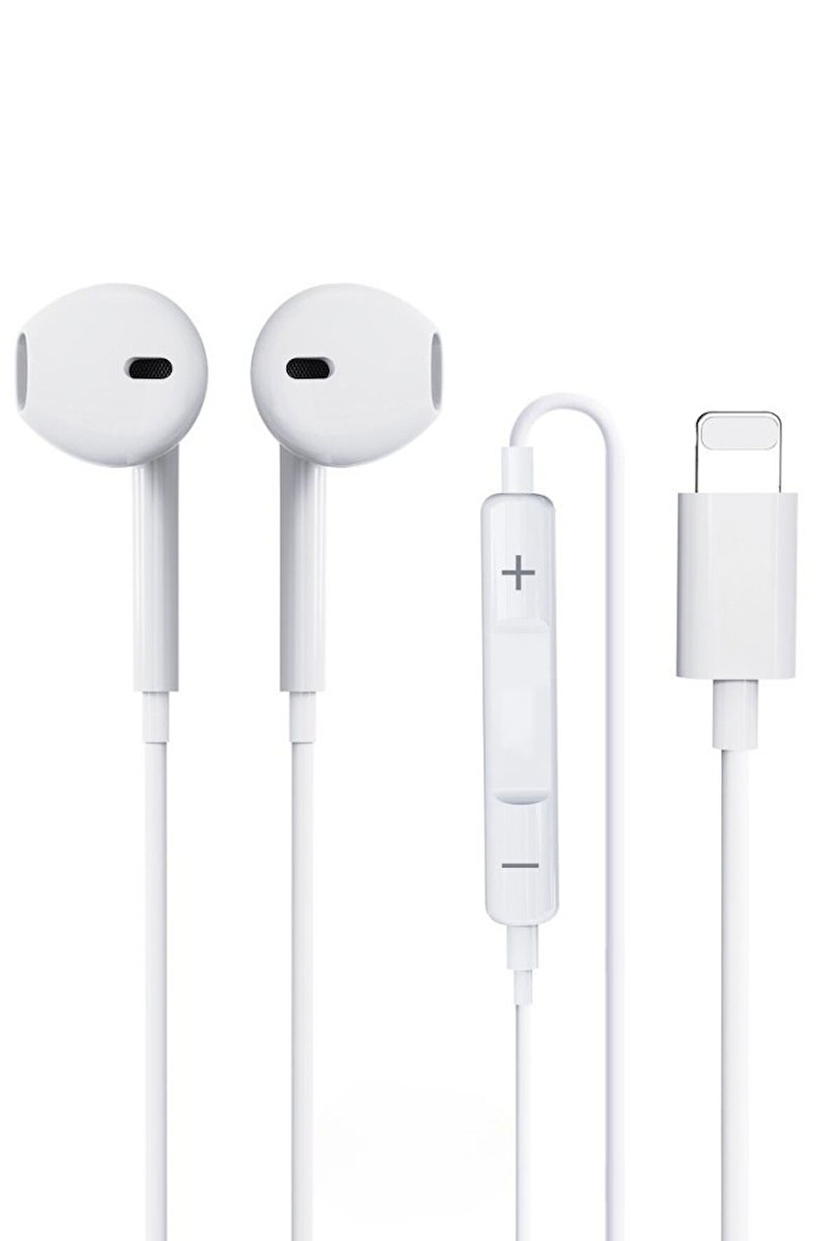 PDAteknoloji Lightning Girişli Kablolu Earpods Kulaklık AZ-E04 (Tak Çalıştır)