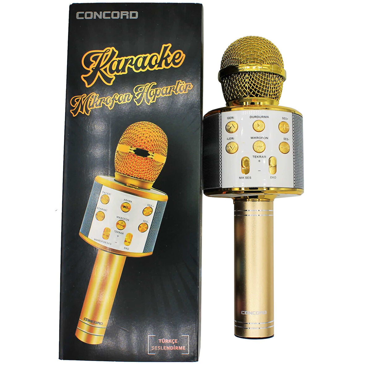 Türkçe Seslendirme Karaoke Mikrofon Concord C-8500