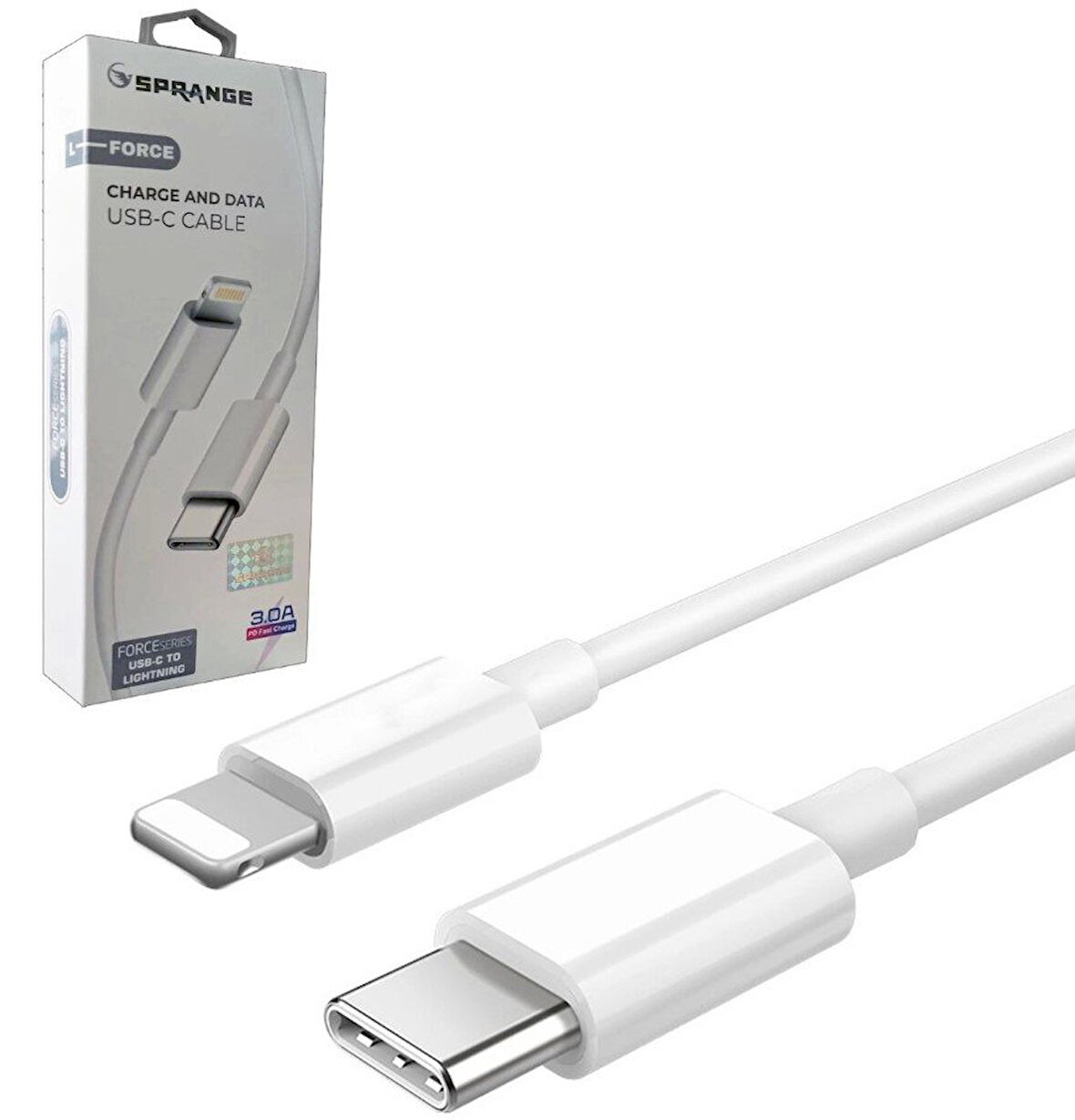 SPRANGE L-FORCE İPHONE ŞARJ KABLOSU