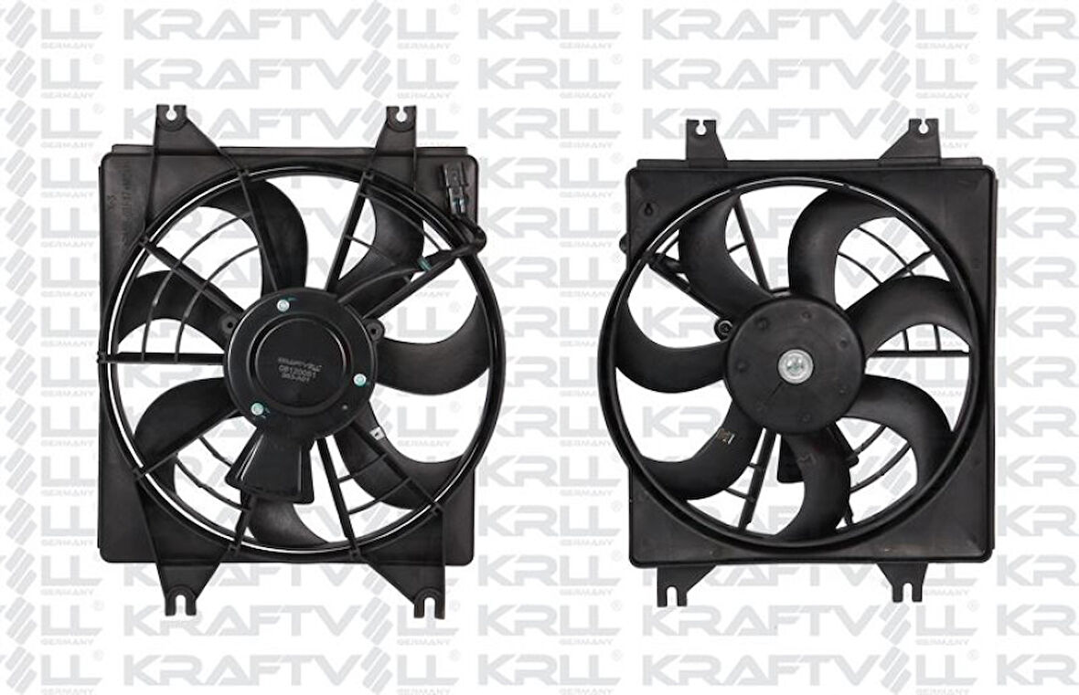 Hyundaı Klima Fanı Komple Accent 1994 2000 (yumurta Kasa) - Kraftvoll 08120051