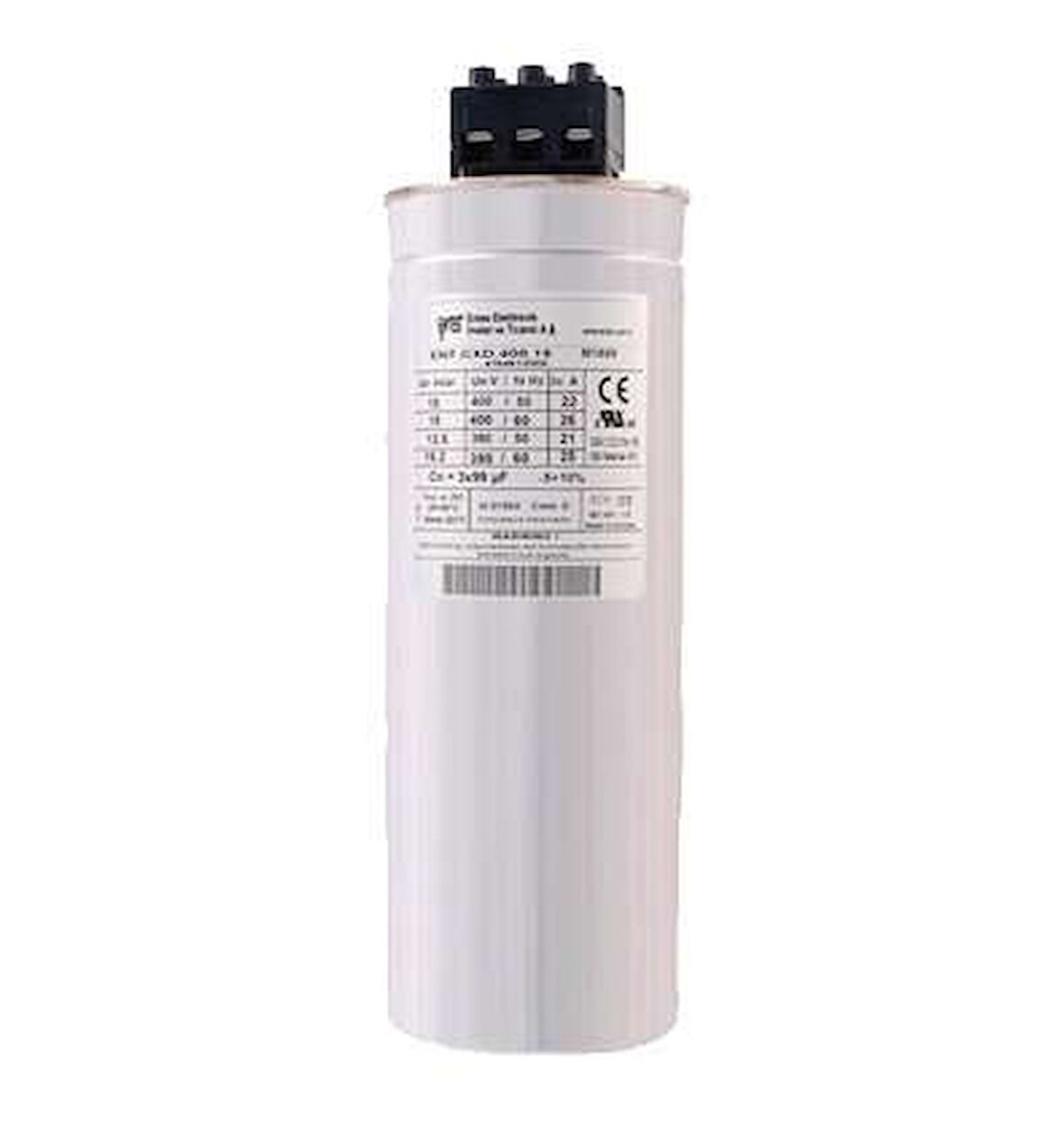 Entes M3908 CXD-450-40 kVAr Üç Fazlı Kondansatör