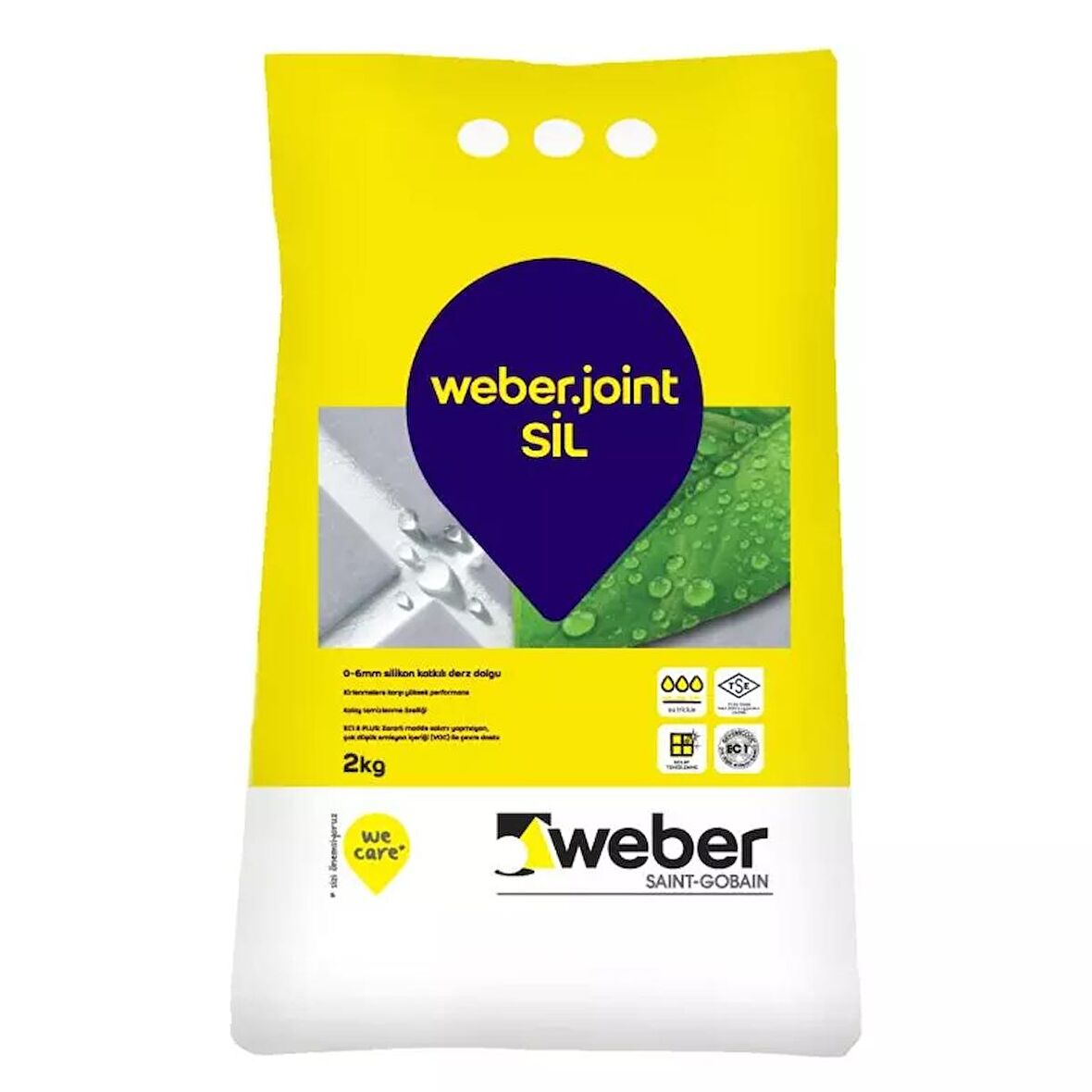 WEBER JOİNTSİL DERZ DOLGUSU 2 KG SİYAH