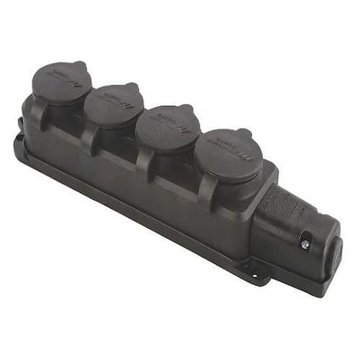 Monofaze Kauçuk Dörtlü Grup Priz