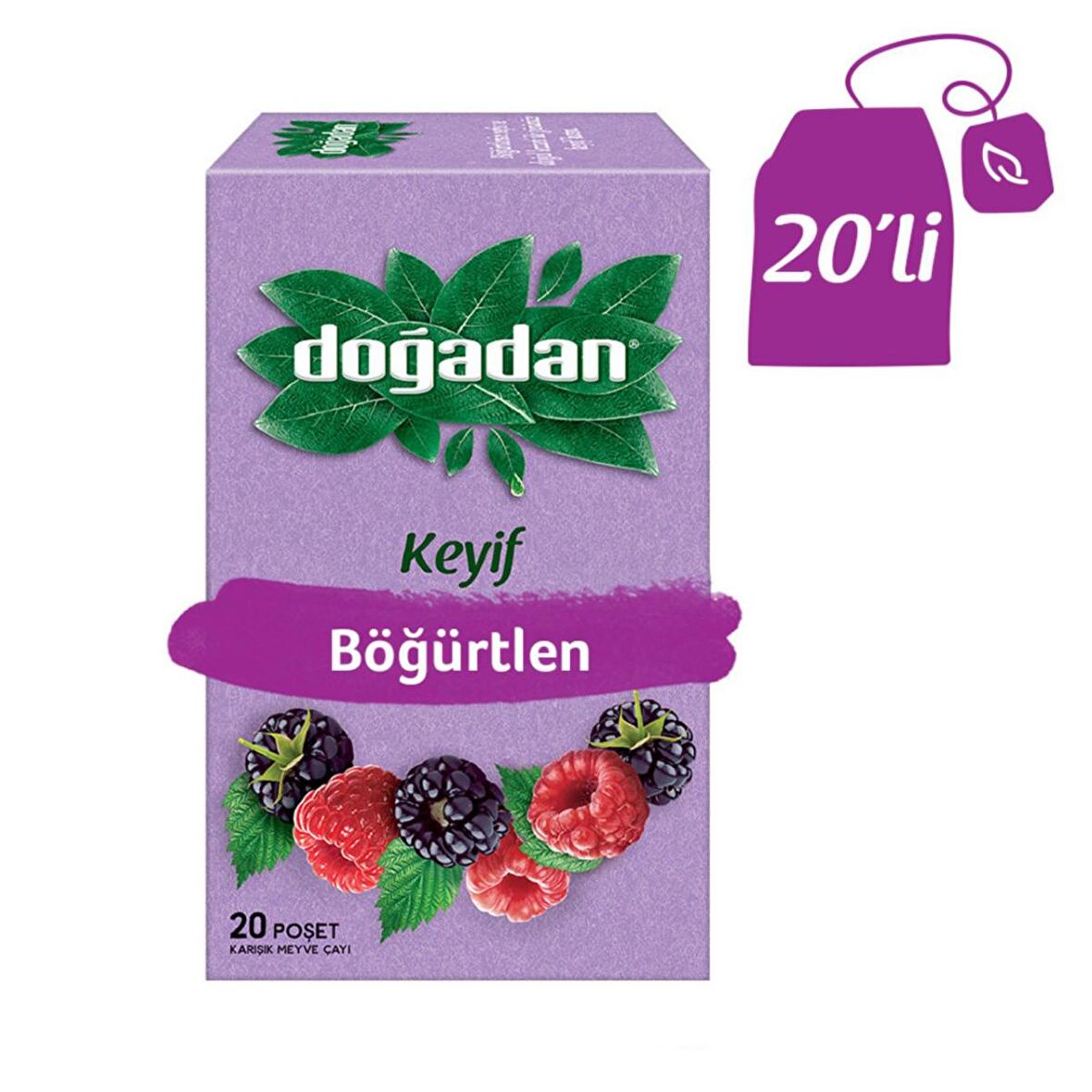 Doğadan Böğürtlen Çayı 20'li 38 gr