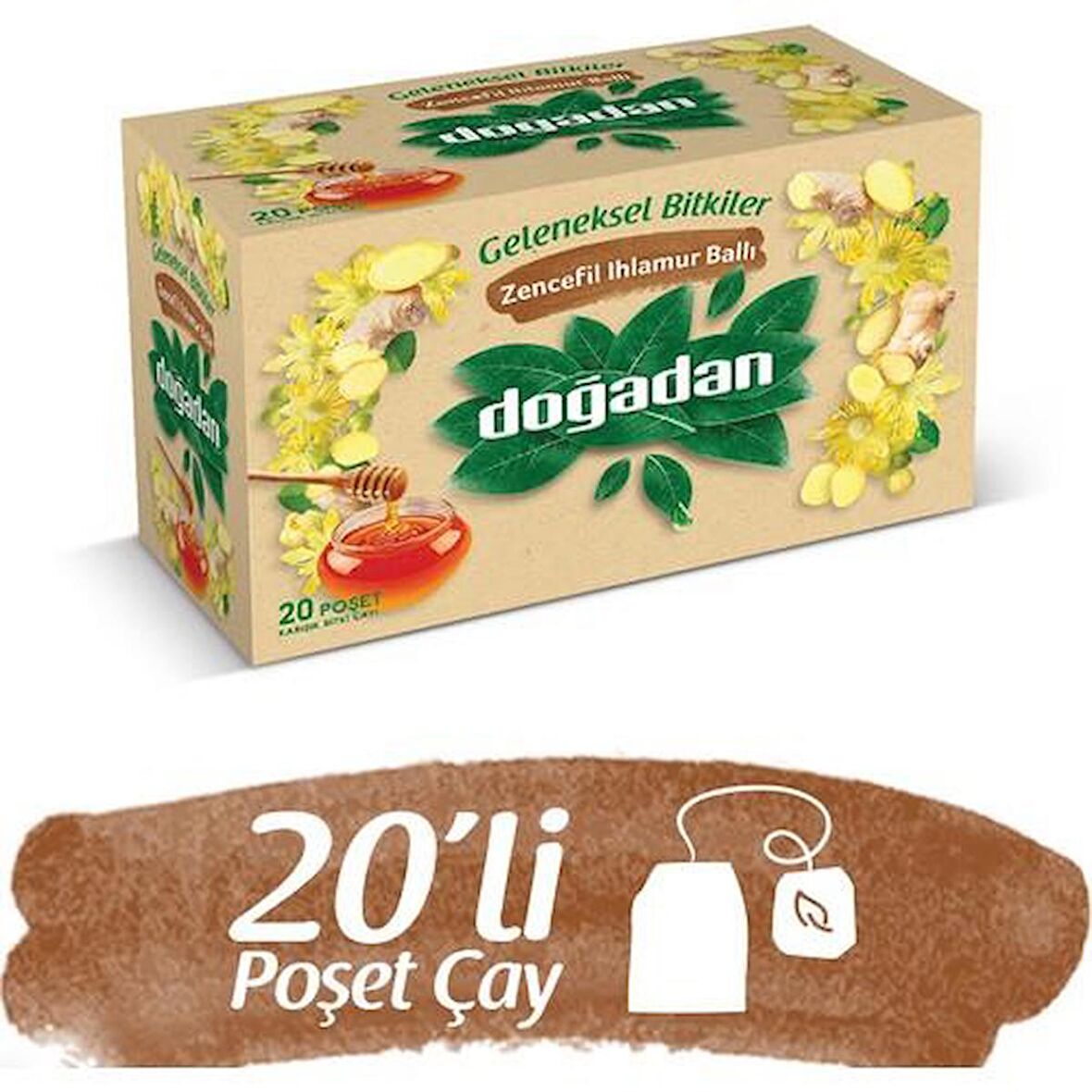 DOGADAN ZENCEFIL&IHLAMUR&BALLI 20'LI