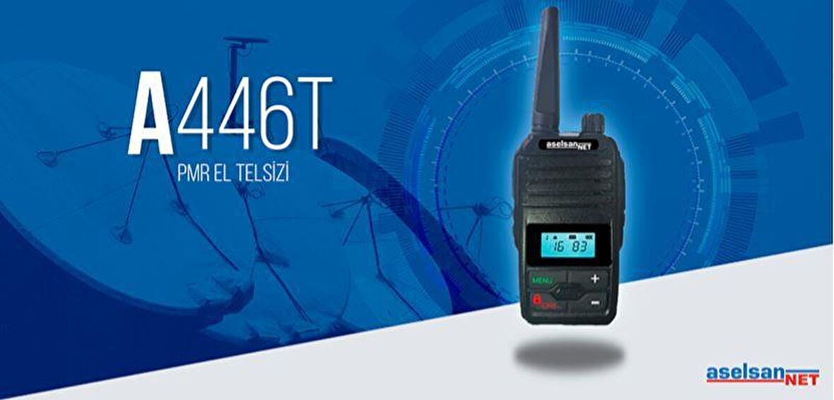 Aselsan A446T Pmr Lisanssız El Telsizi