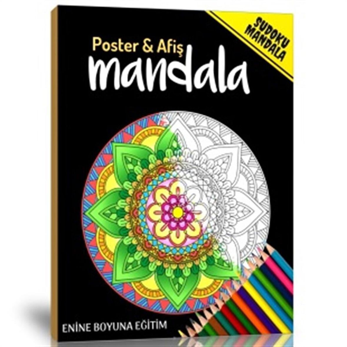 Mandala Boyama Resim Kağıtları