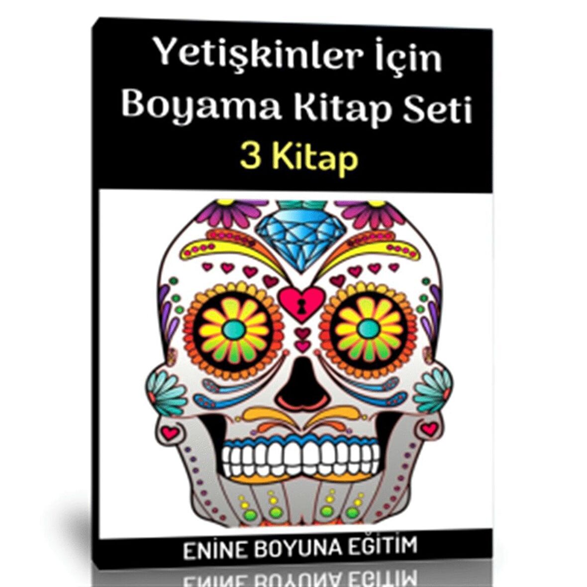 Yetişkinler İçin Boyama Kitap Seti (3 Kitap)