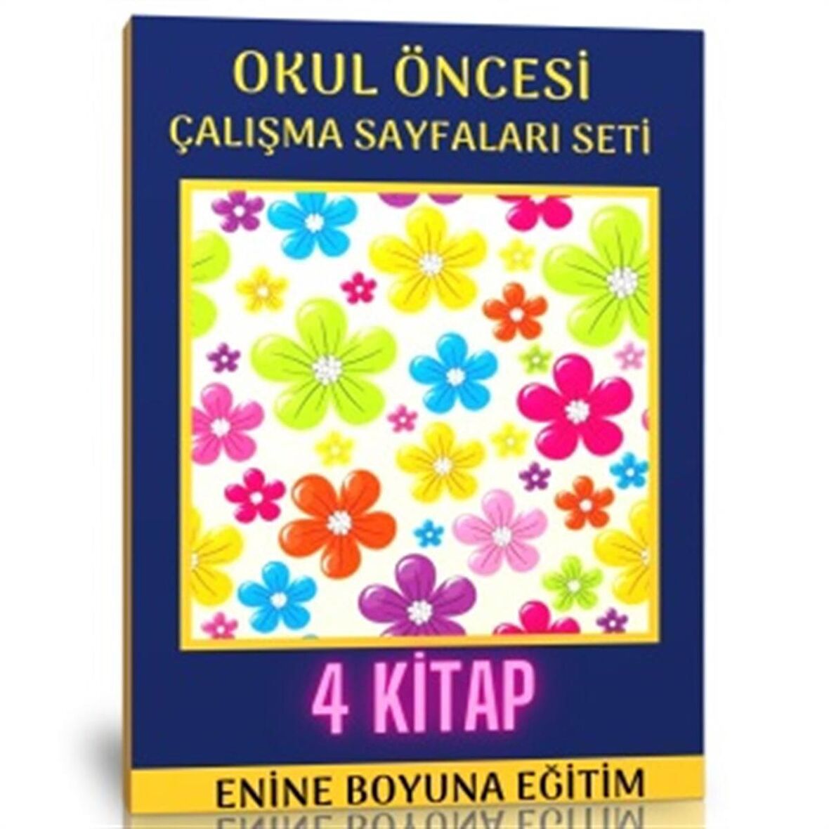 Okul Öncesi Çalışma Sayfaları Eğitim Seti (4 Kitap)