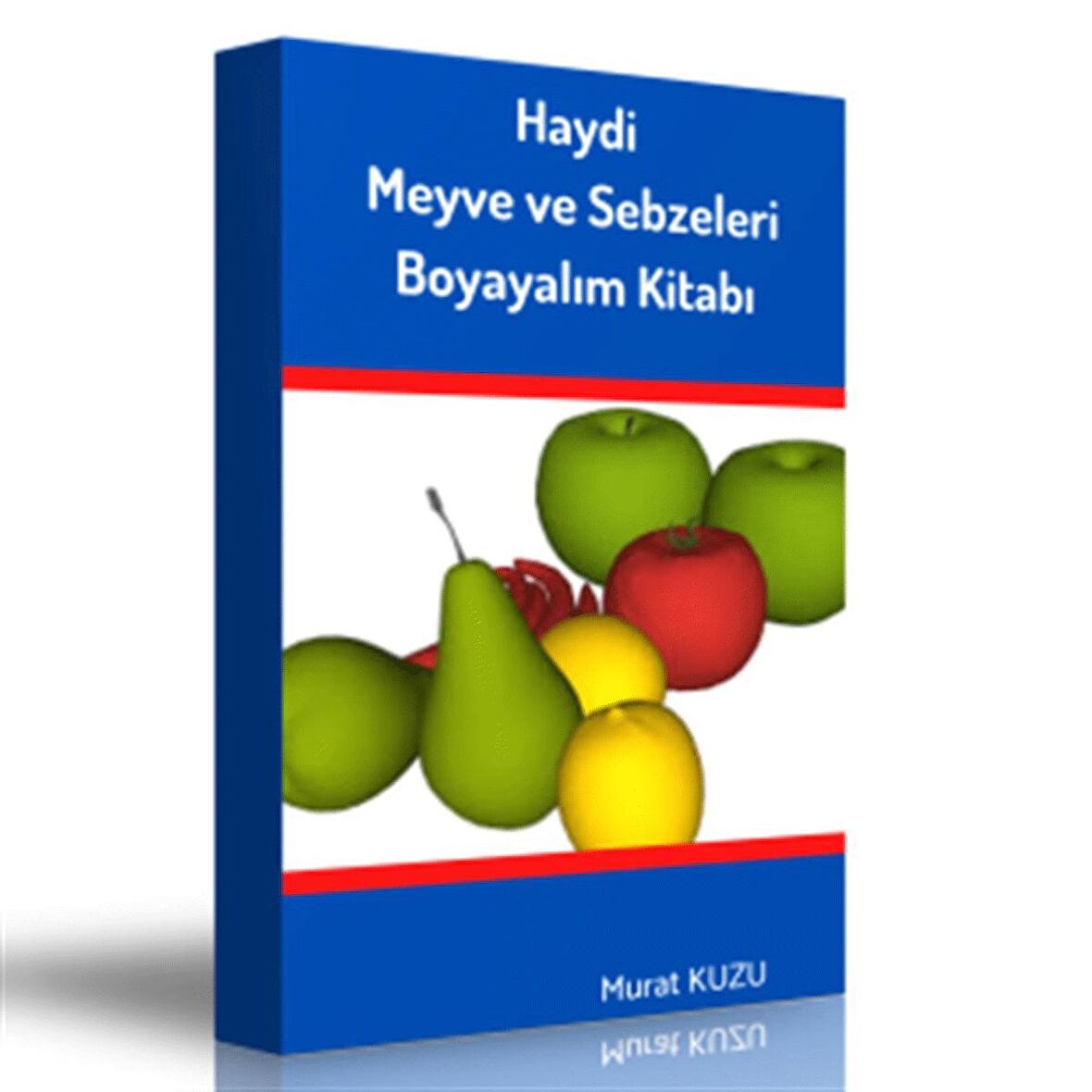 Haydi Meyve ve Sebzeleri Boyayalım Kitabı