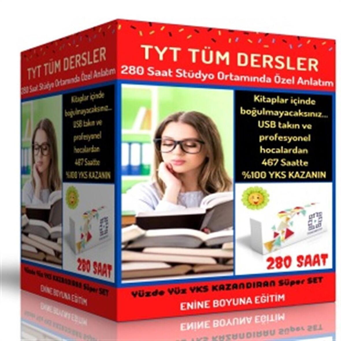 2023 TYT Tüm Dersler Görüntülü USB Eğitim Seti