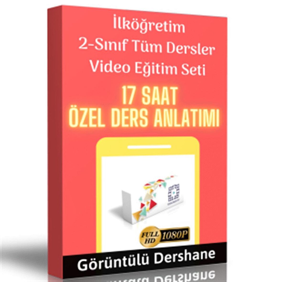 İlköğretim 2.Sınıf Tüm Dersler Görüntülü Eğitim Seti