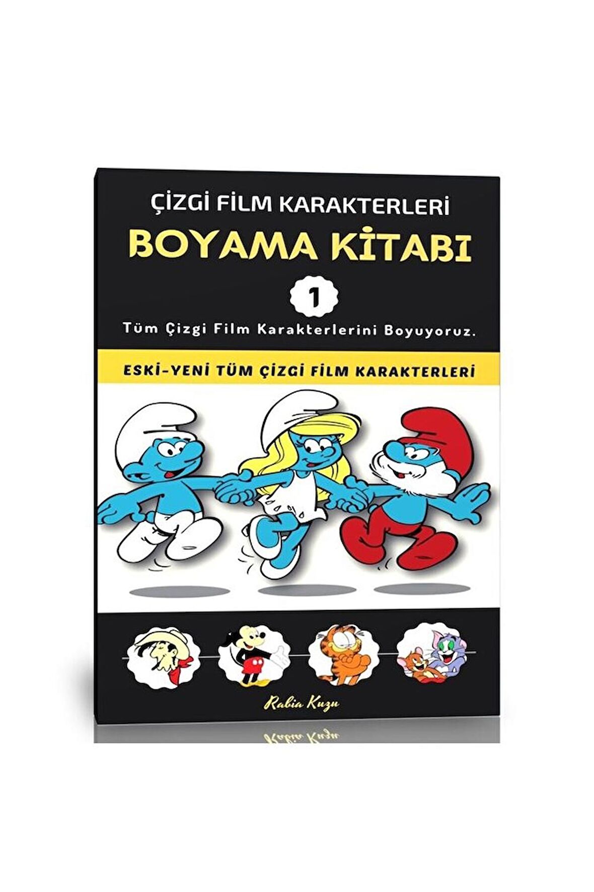 Çizgi Film Karakterleri Boyama Kitabı-1