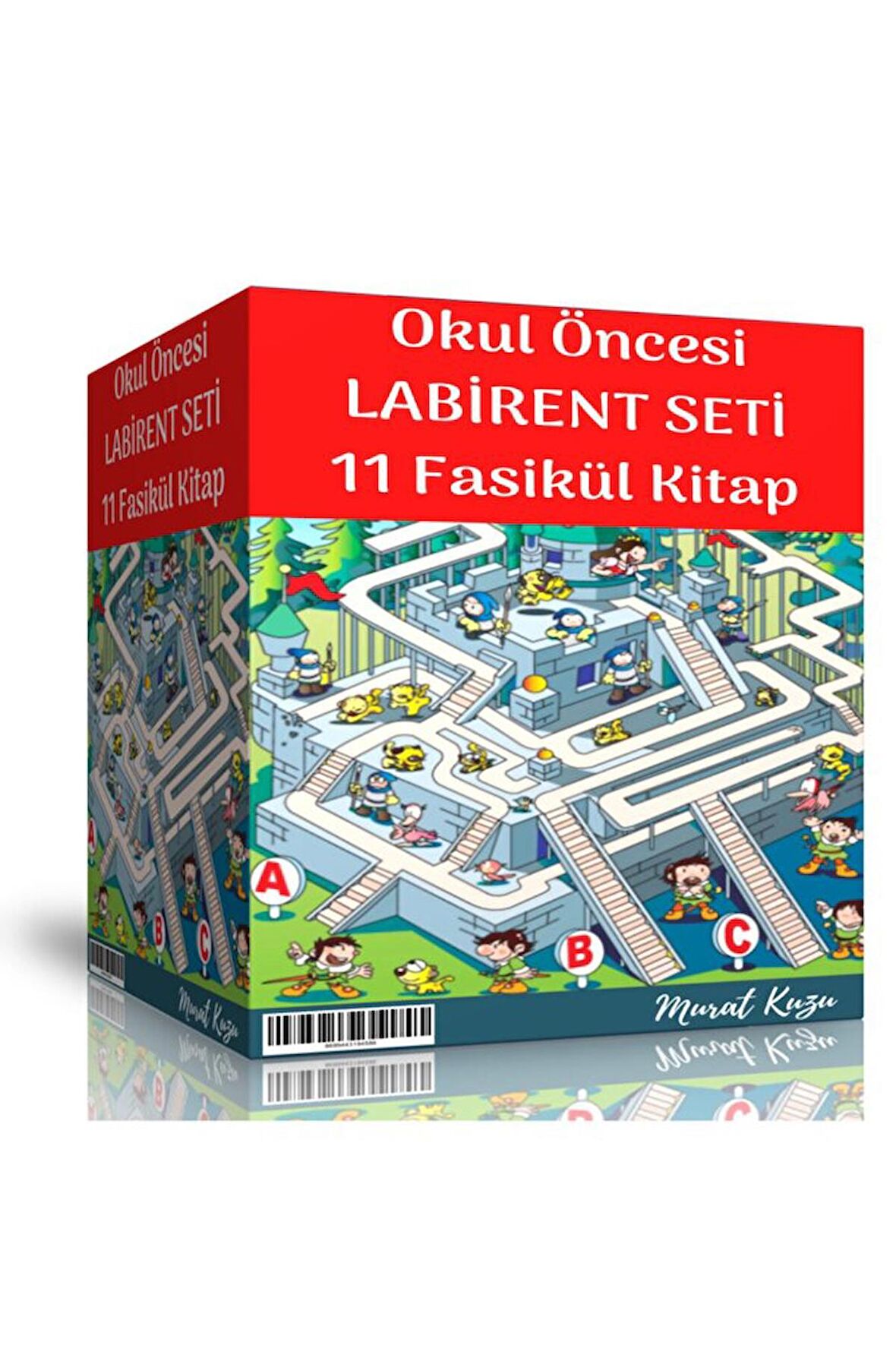 Okul Öncesi Labirent Seti (11 Fasikül Kitap)