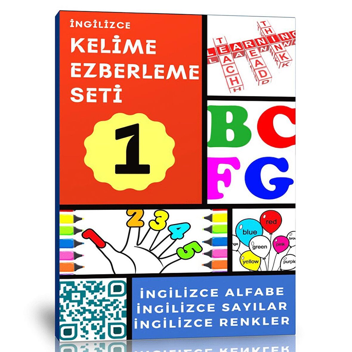 Herkes İçin İngilizce Kelime Ezberleme Modül Kitabı-1