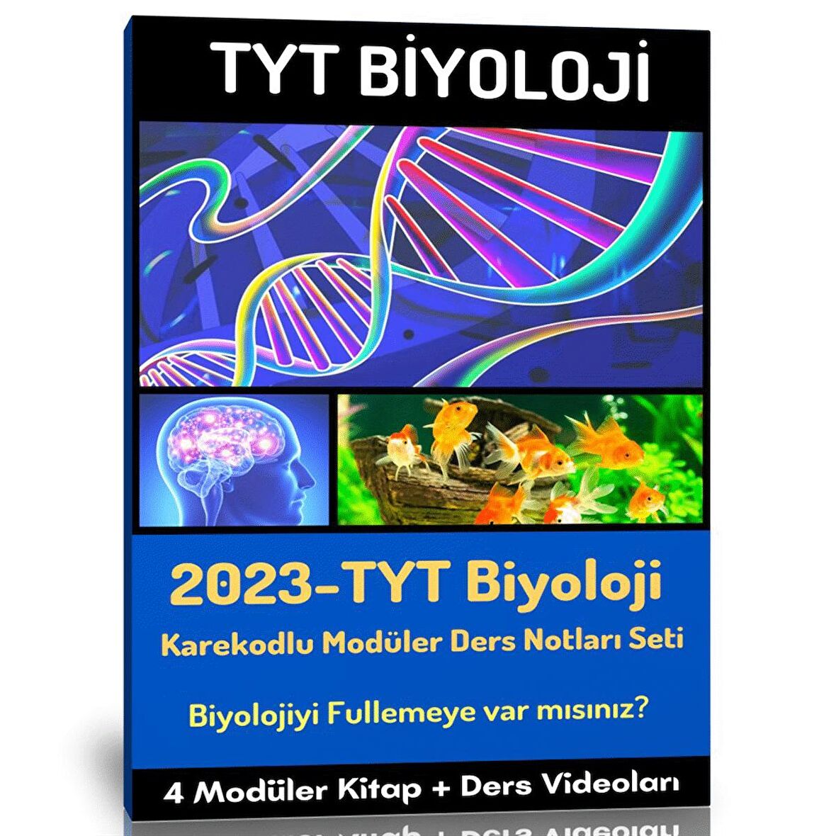 2023 TYT Biyoloji Modüler Kitap Seti Ders Videolu