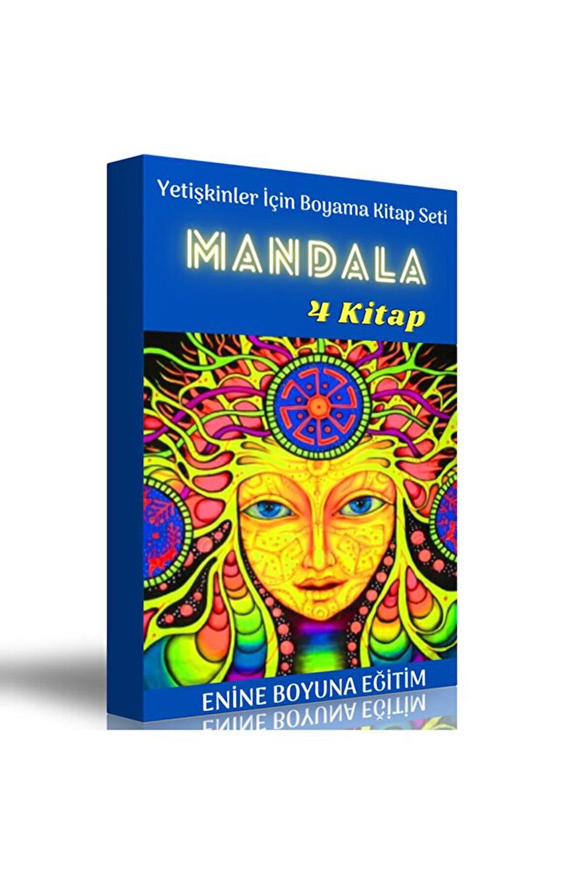 Yetişkinler Için Boyama Kitap Seti (4 Kitap)