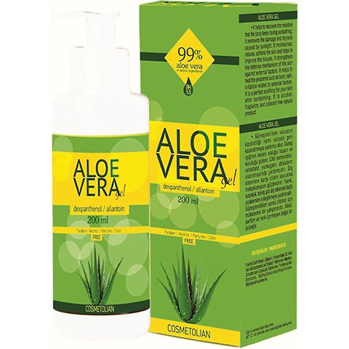 Aloe Vera Gel Selmaks 200 Ml