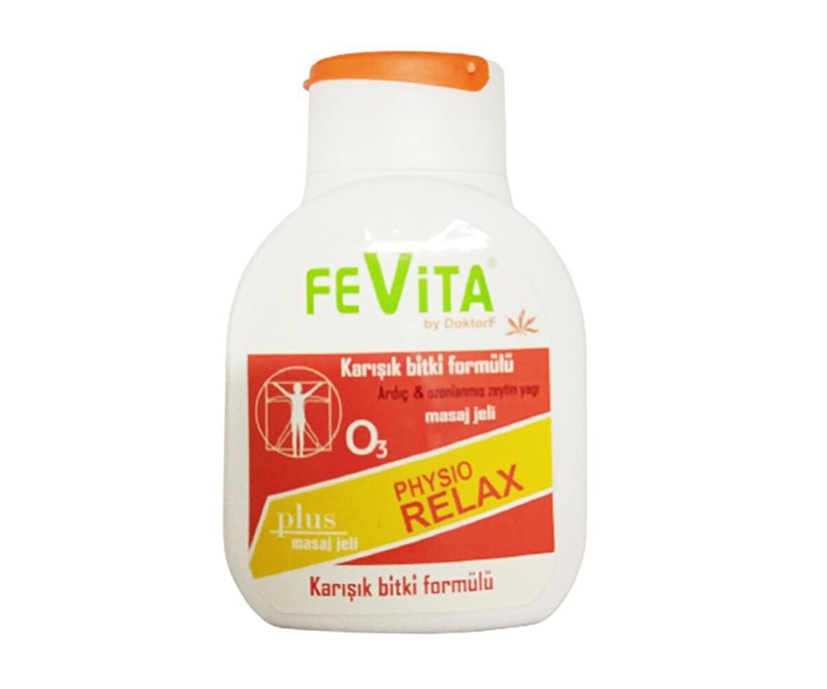 Fevita PHYSIO RELAX Ardıç ve Ozonlanmış Zeytin Yağı Masaj Jeli 250 ml