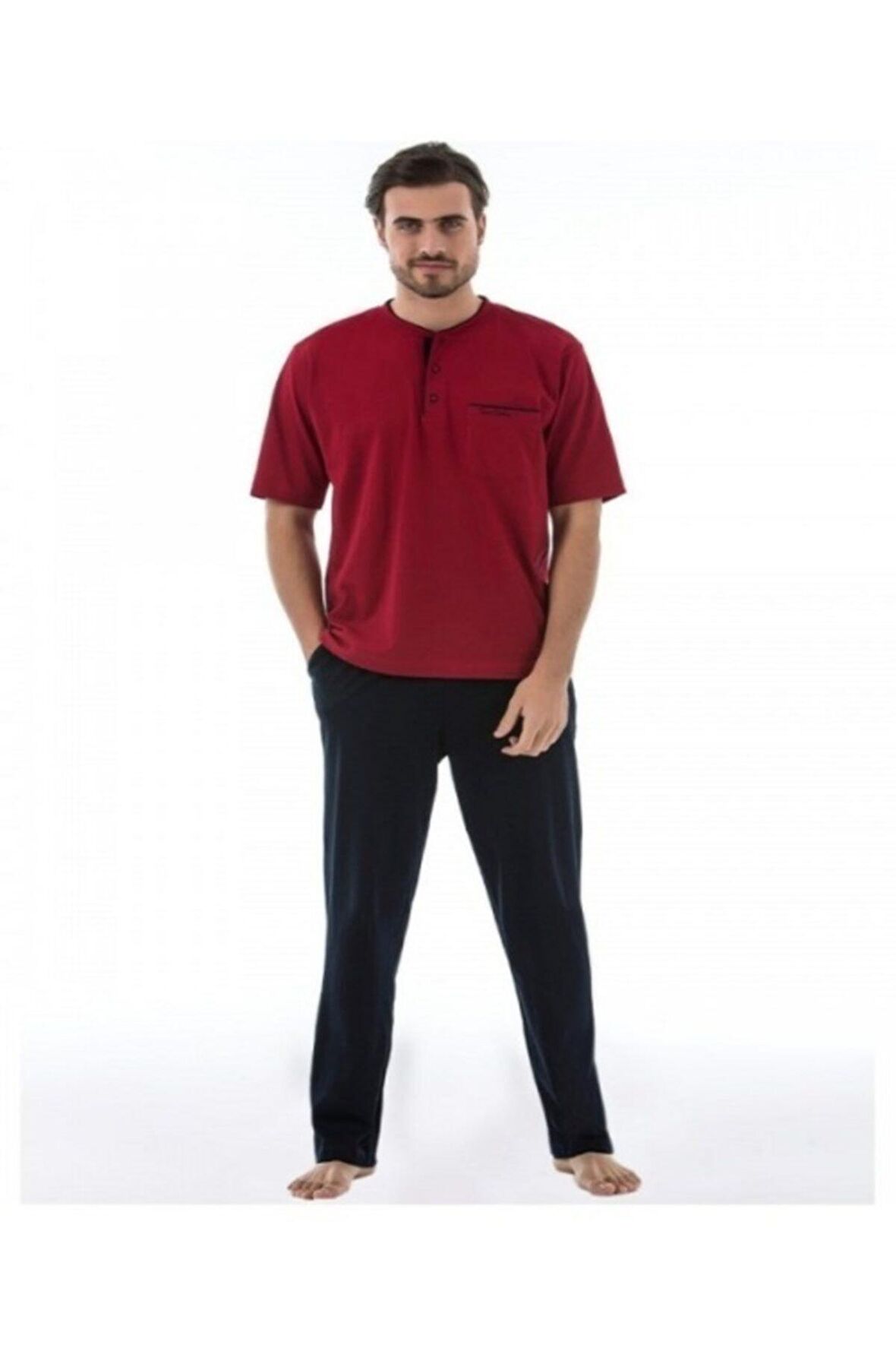 Pierre Cardin Çeyizlik Kutulu 3'lü Pijama Setti 5370 Ücretsiz Kargo
