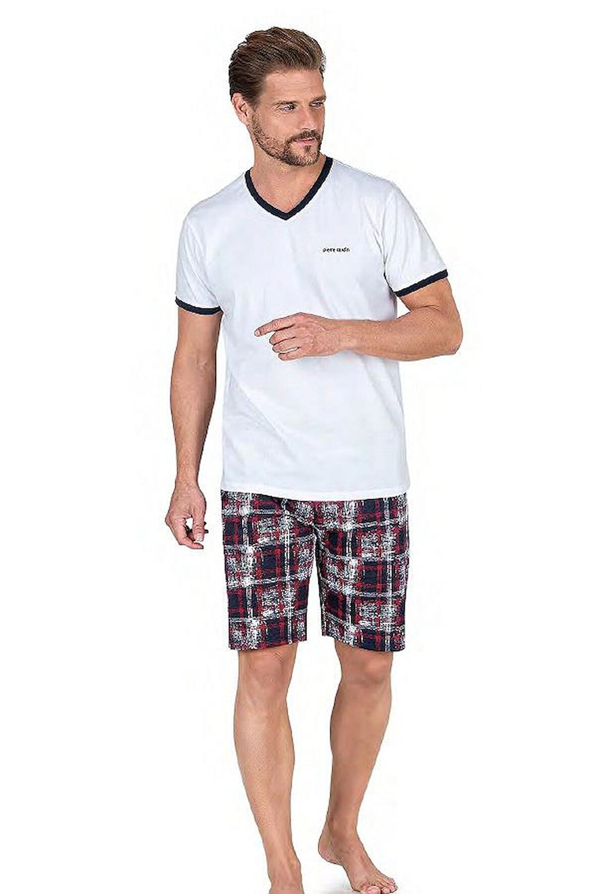 PİERRE CARDİN 6040 ERKEK ŞORTLU TAKIM