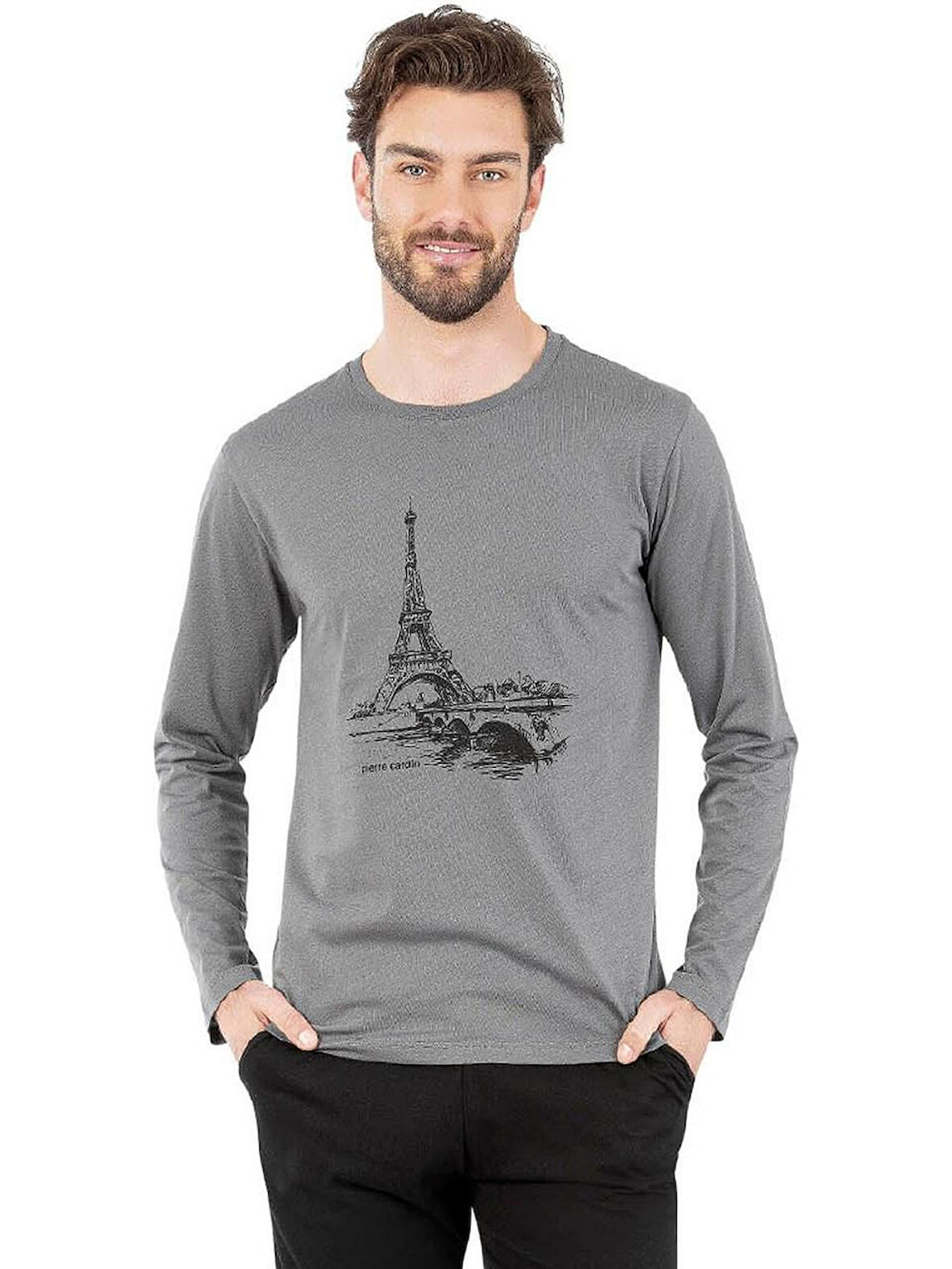 PİERRE CARDİN Penye Pijama Takım 6064 