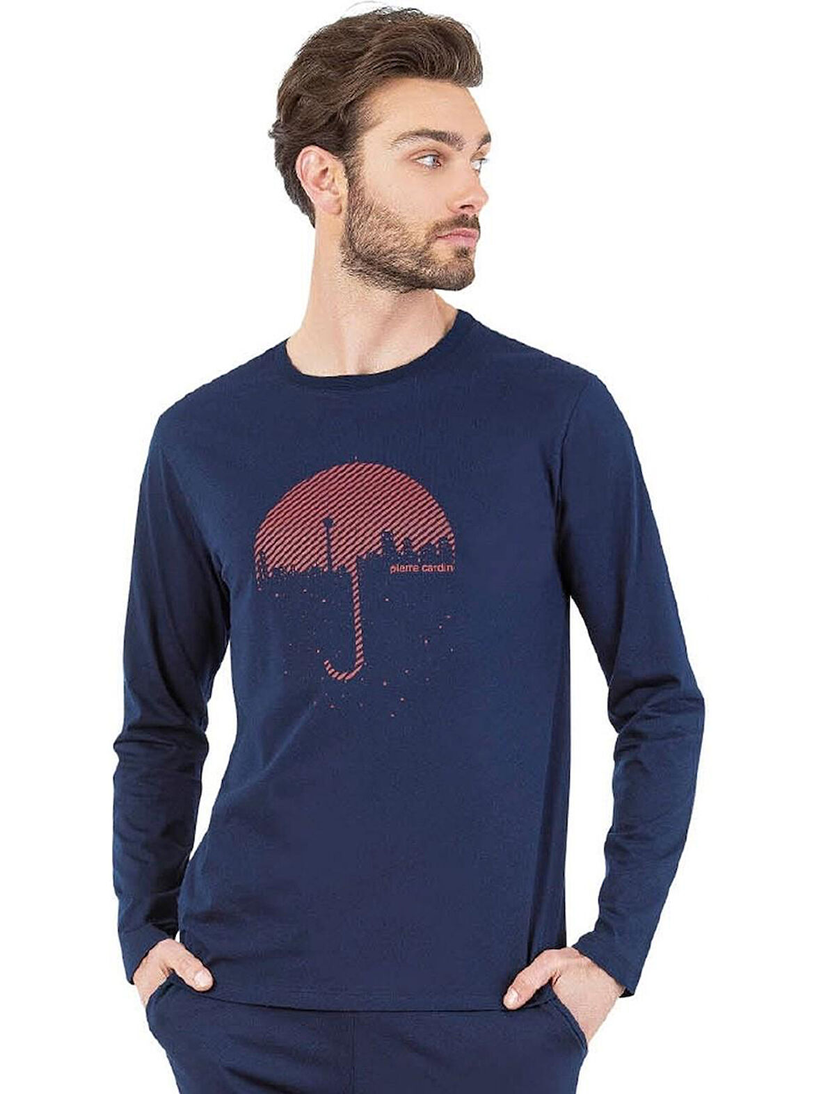 PİERRE CARDİN Penye Pijama Takım 6070 