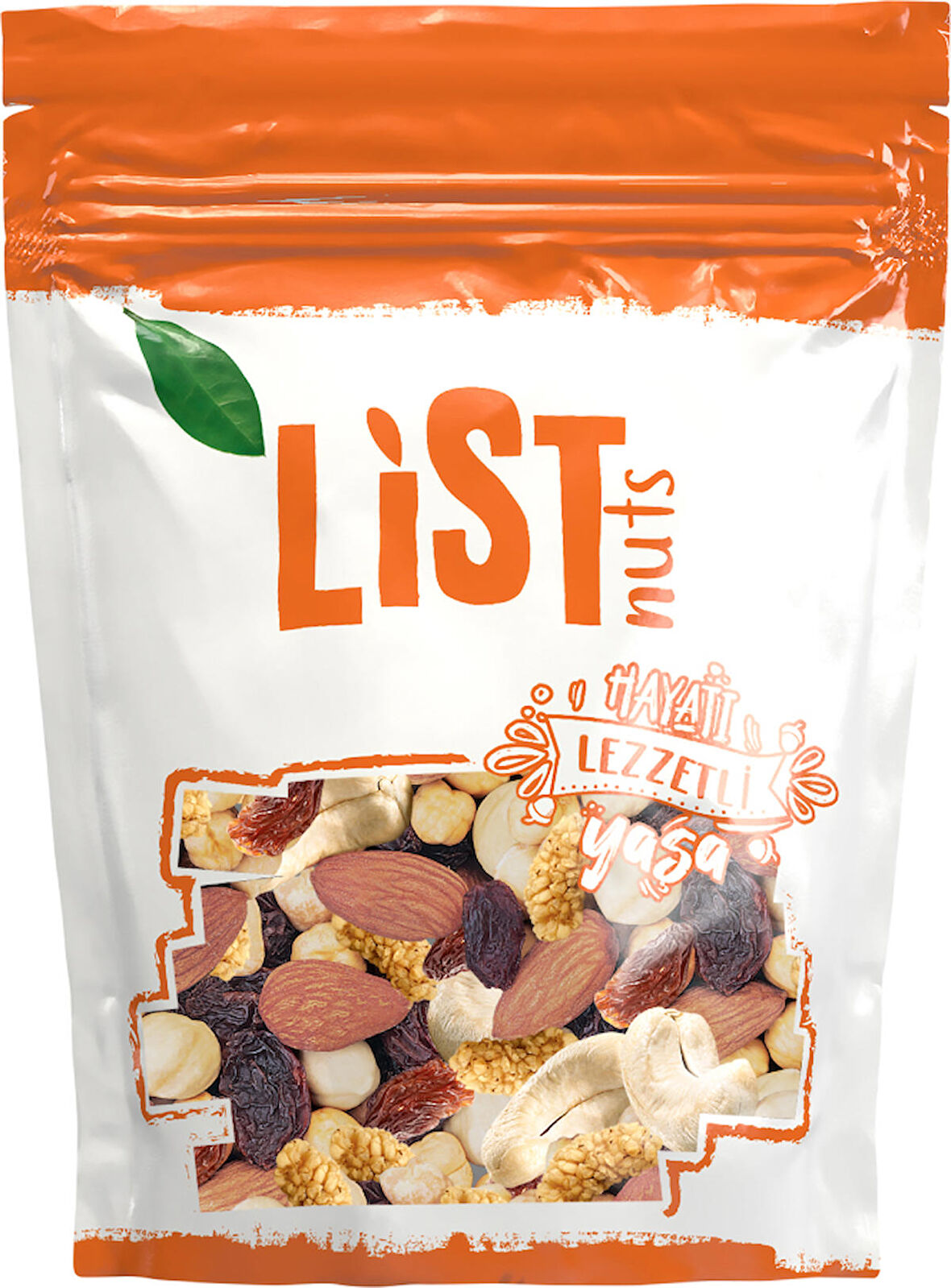 List Nuts Çiğ Karışık Kuruyemiş 1 Kg