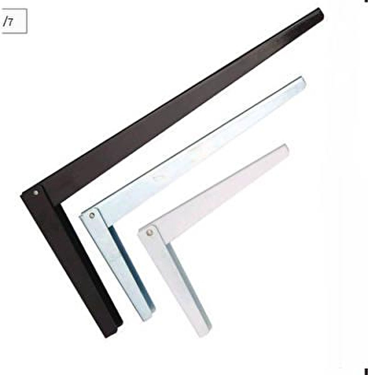 Mekal Katlanır Konsol 30 Cm Kahve
