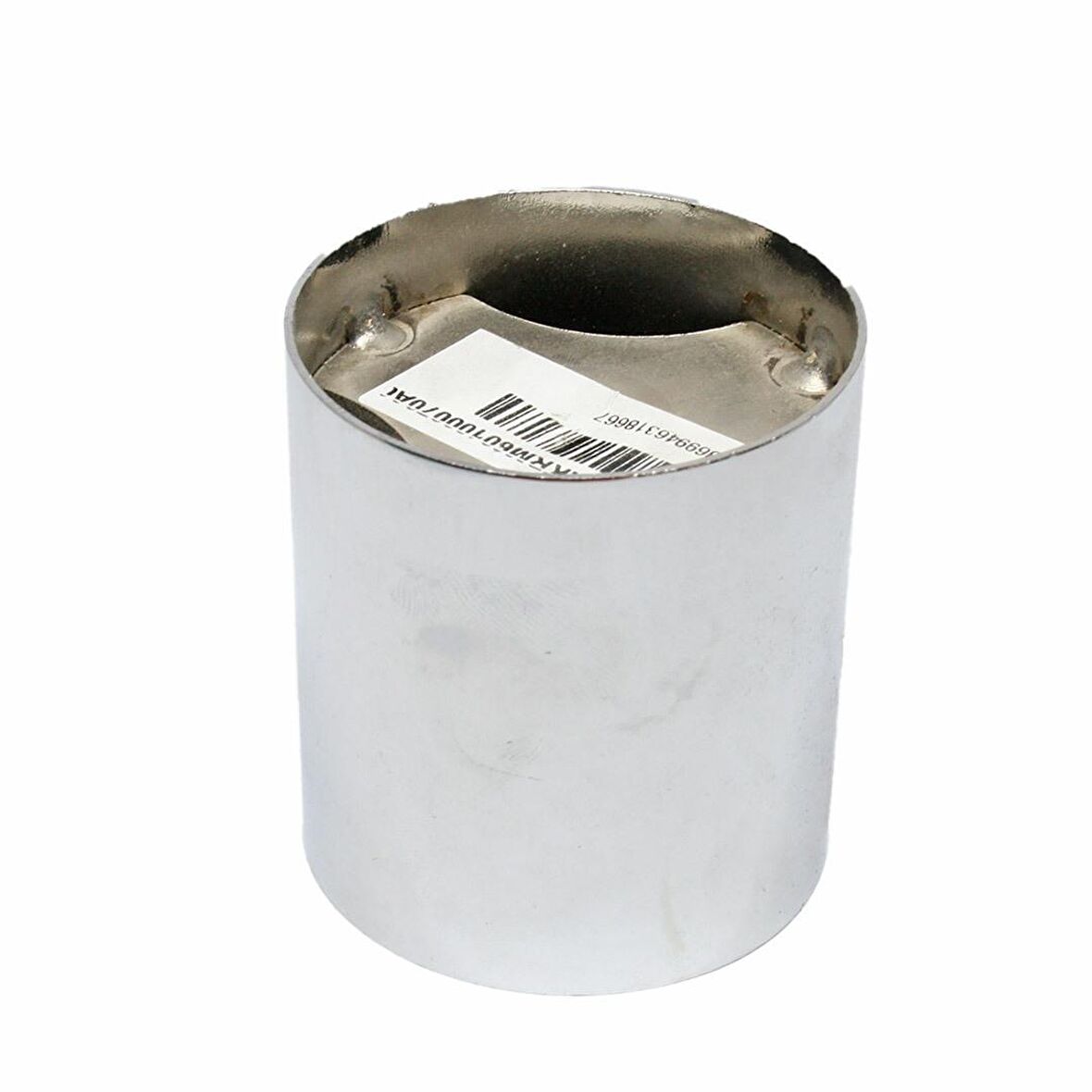 Kapsan Metal Raf Bağlantı Ayağı Parçası Krom Ø:60Mm H:7Cm