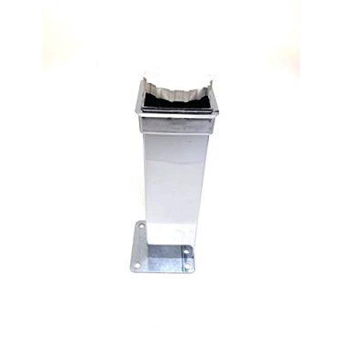 Sym Alüminyum Ayak Kare 40X40 15Cm Krom