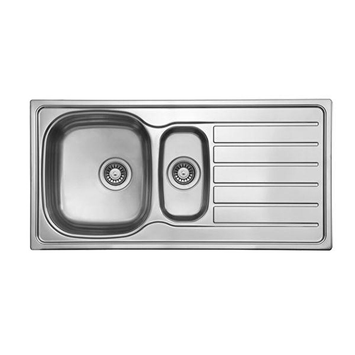 Ukinox Eviye Hypnos 1.5 Goz Paslanmaz Sol 100X50