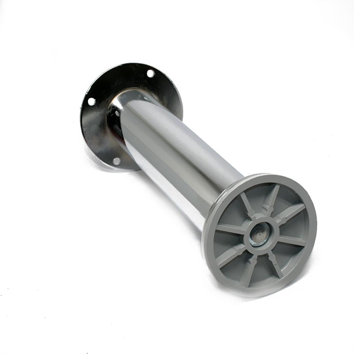 Kapsan Metal Baza Ayağı Krom Egık Cap:42Mm H:15Cm