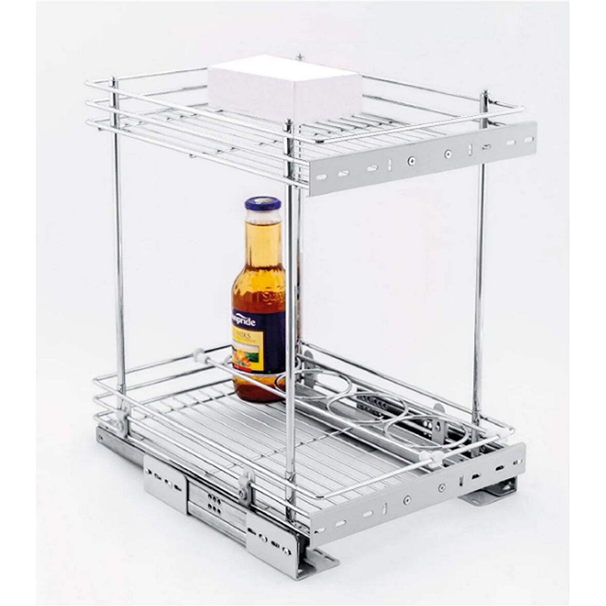 Çağdaş Demonteli Şişelik İki Katlı Teleskopik Frenli 35cm