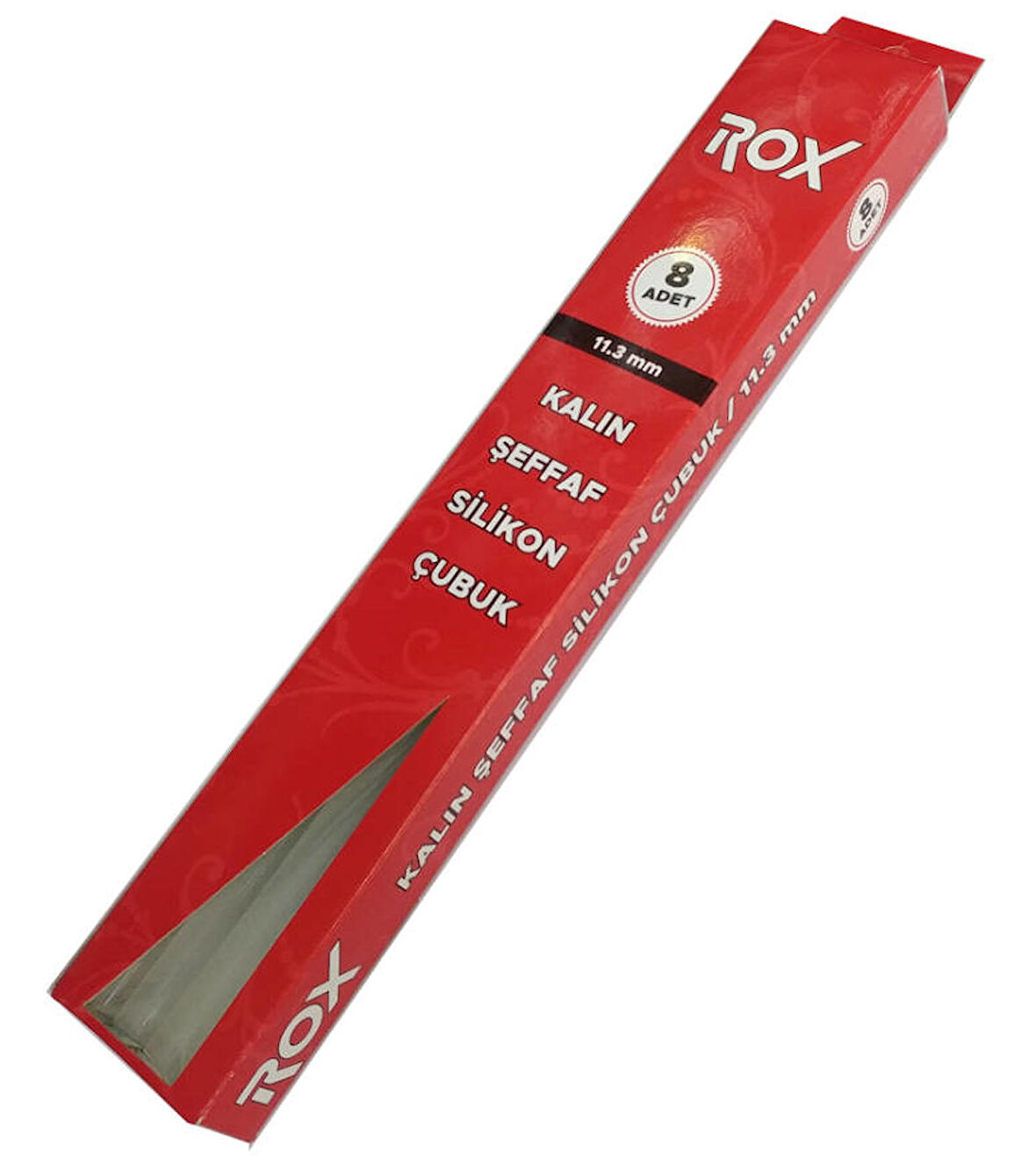 Rox Şeffaf Sıcak Silikon 11.3 mm - 8 Adet