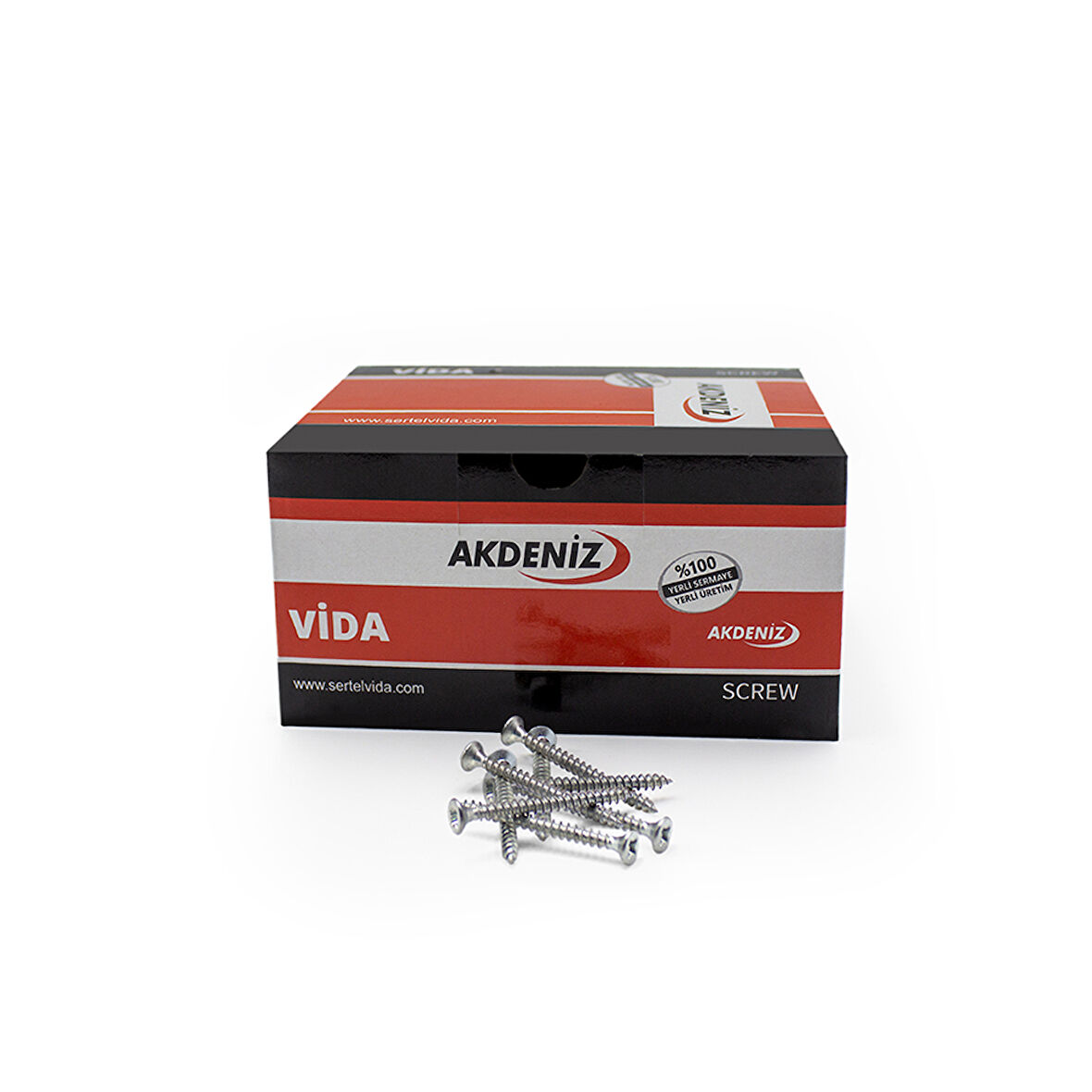 Akdeniz Sunta Vidası 5.0X45 Çinko 200 adet