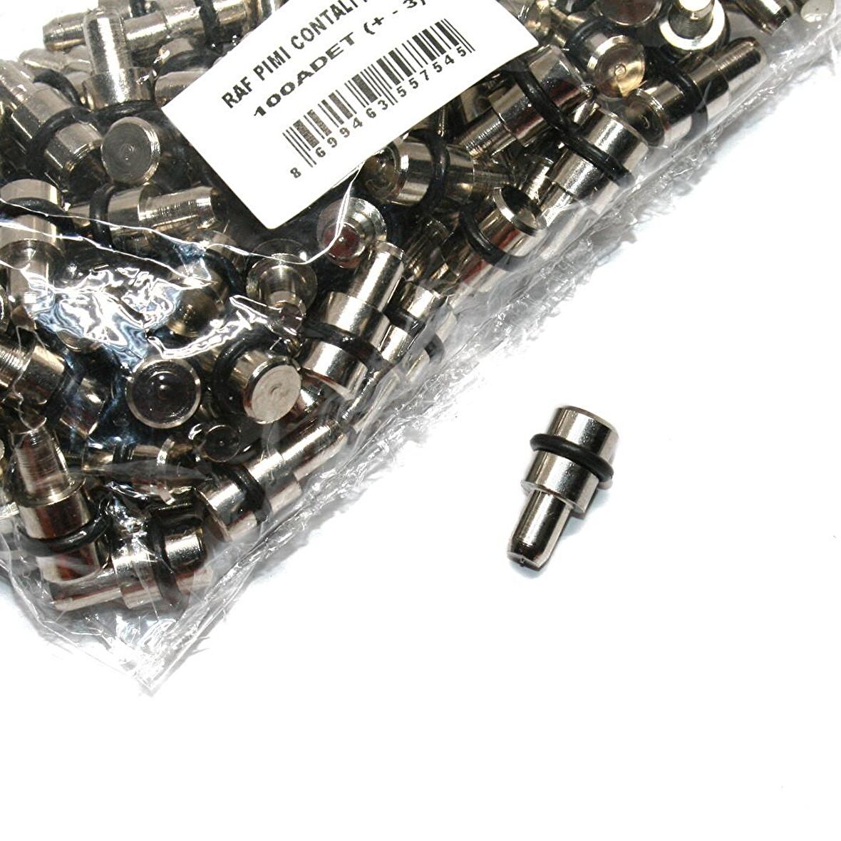 Ayder Contalı Raf Pimi Metal 1Pk: 100 Adet