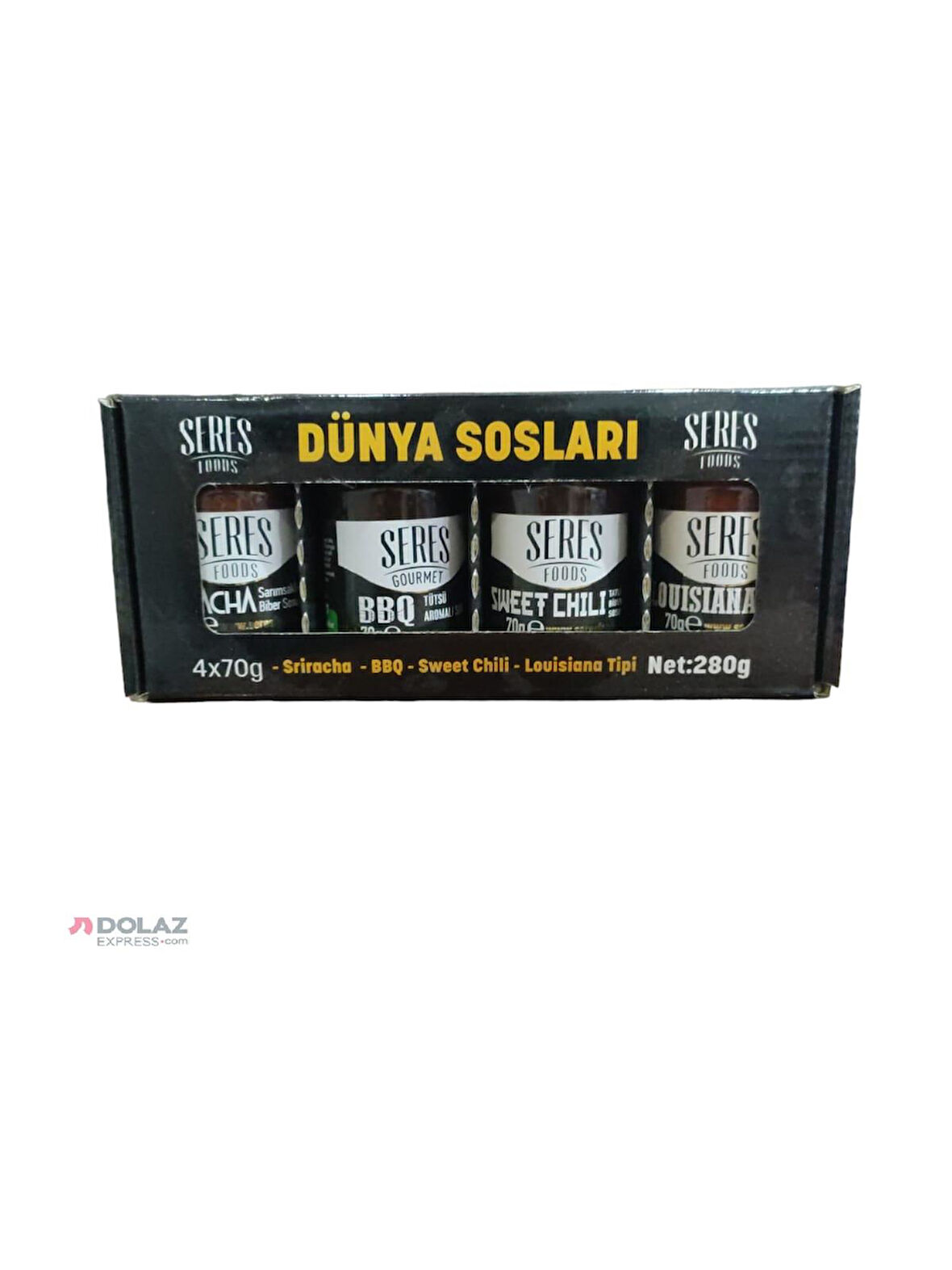 Seres Foods Dünya Sosları Seti 70 ml x 4 adet