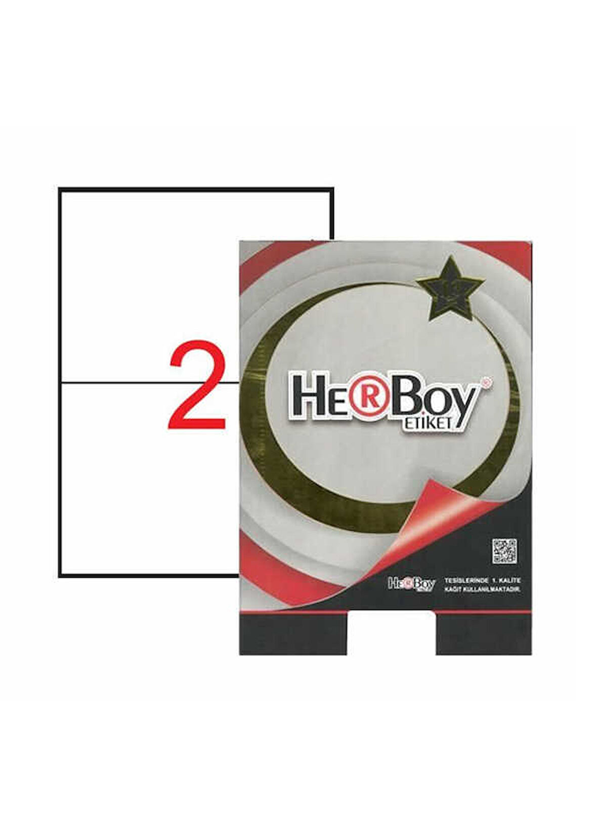 Herboy Lazer Etiket 2li 210 x 148.5 mm Hb-1102