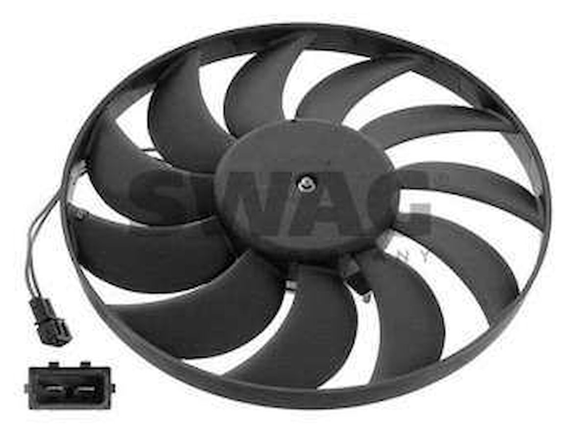 Vag Radyator Fanı 350w 345mm T4 96>04 Acv Acu Aes Aet Aeu - Swag 30946563