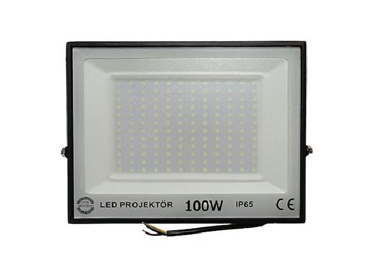 Opto Minisun 100w Beyaz 6500k Slim Led Projektör