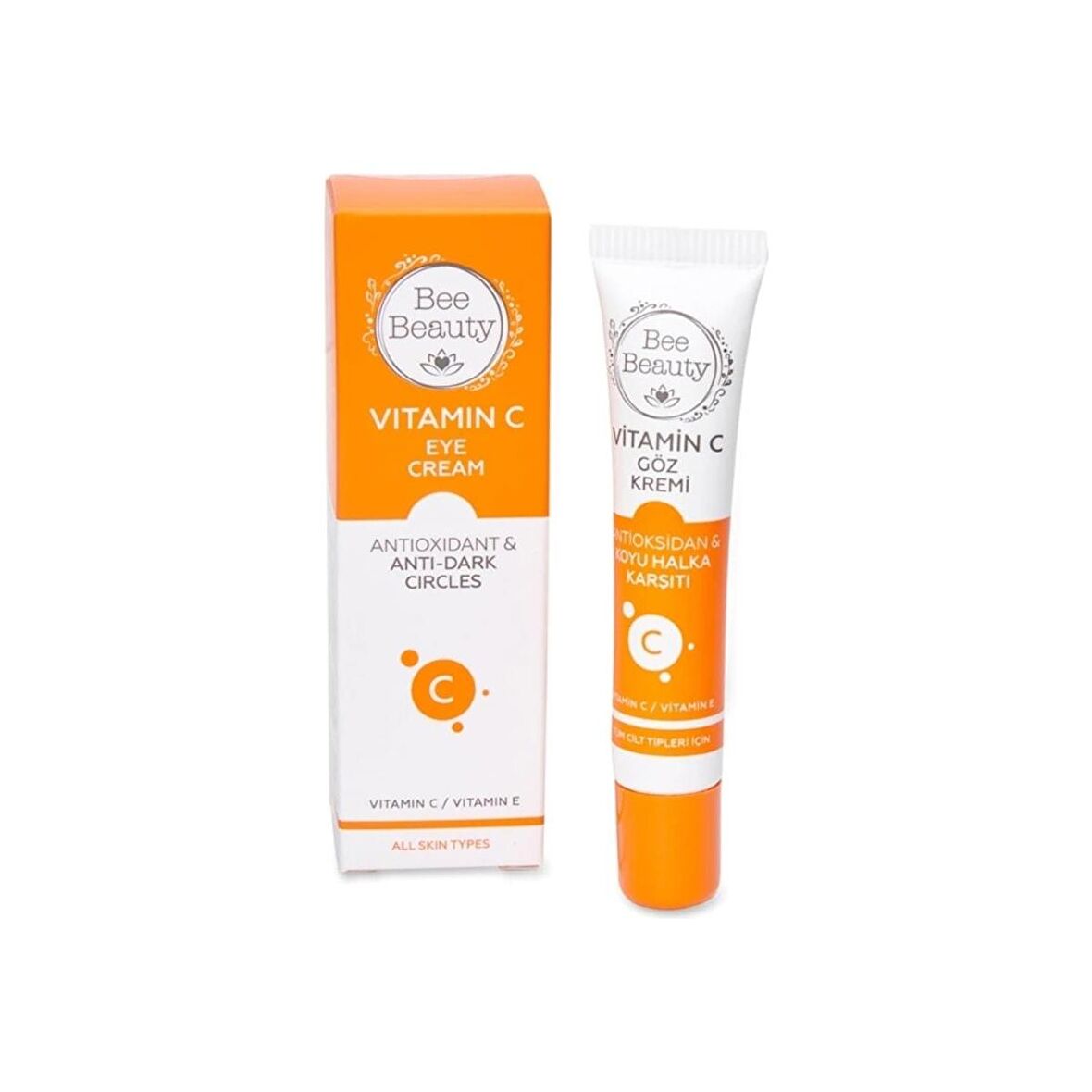 Bee Beauty Vitamin C Göz Kremi Antioksidan Koyu Leke Karşıtı 15 ml