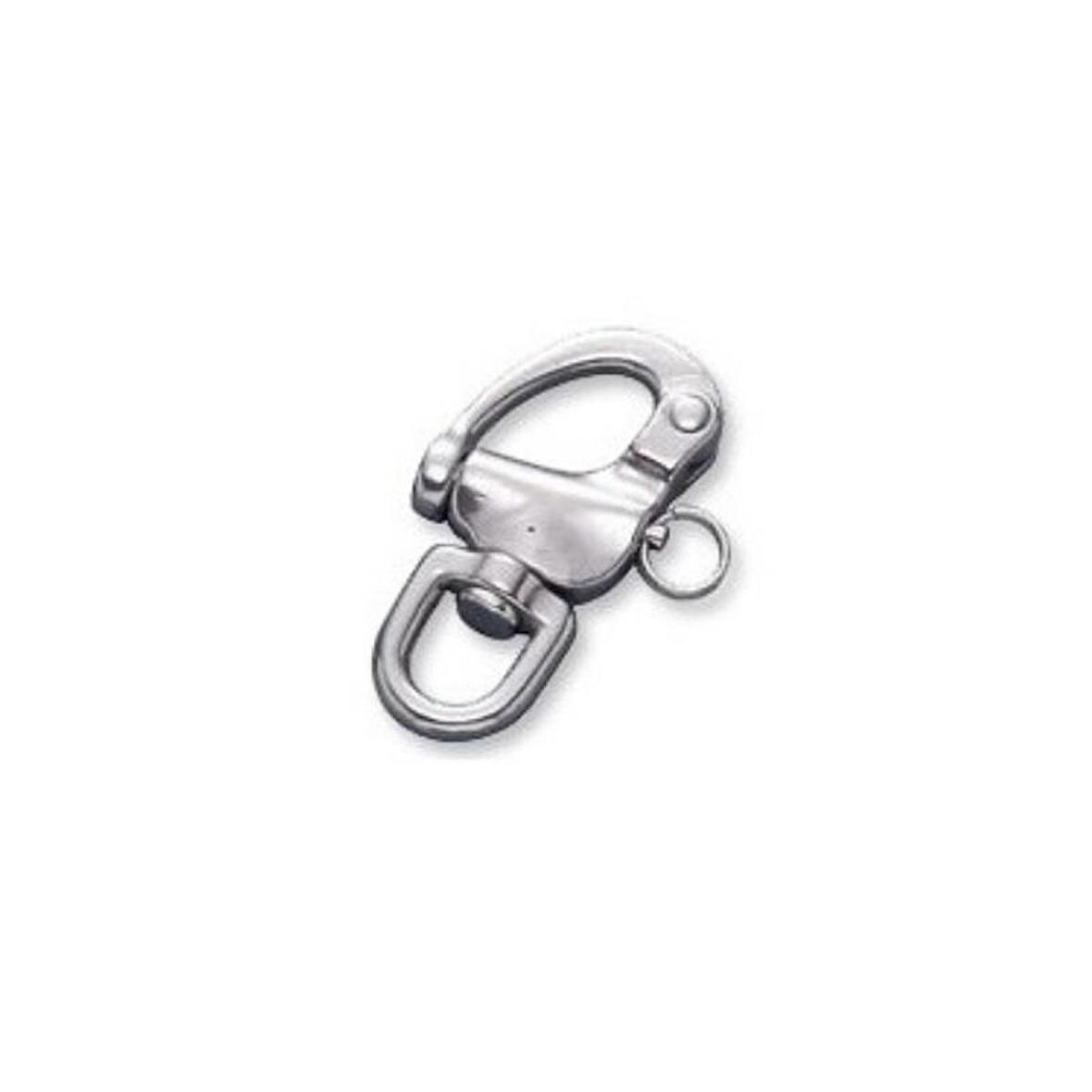 Mandar Kilidi Snap Shackle Fırdöndülü-Halkalı 87mm