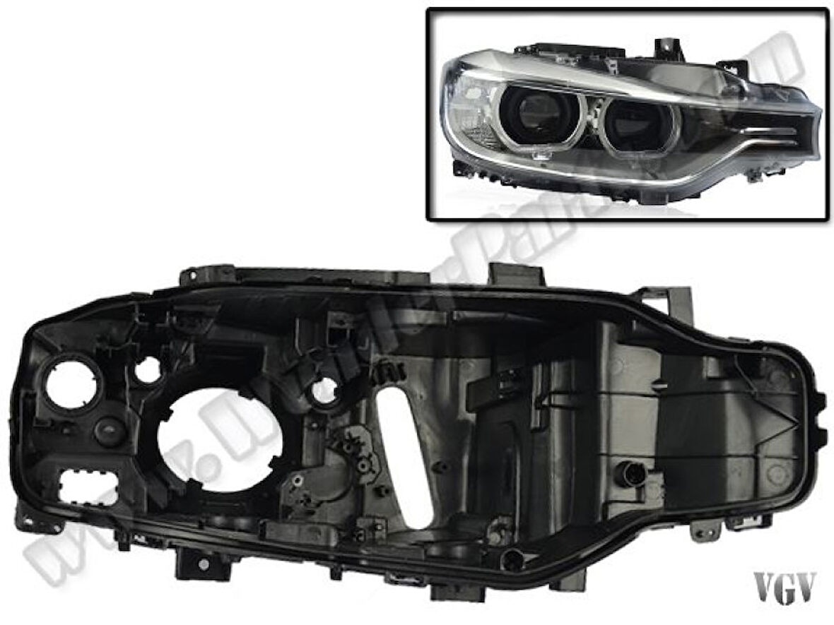 Bmw Far Kasası Sag Bi-Xenon Bmw F30 12>16 - Wenderparts Ba63117314532p2
